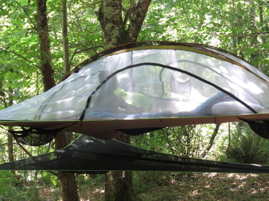 Tente Suspendue Au Coeur De La Foret Sainte-Croix-de-Volvestre Exterior foto
